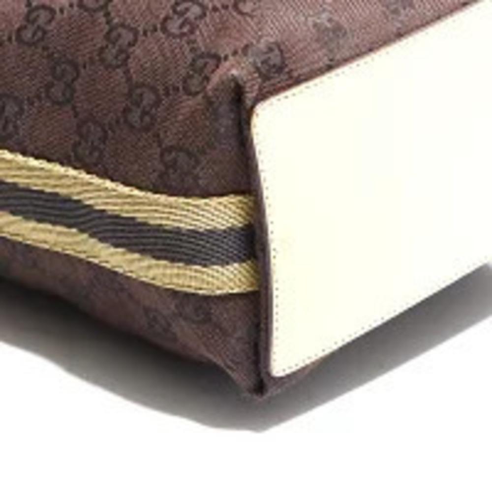 Gucci GG Canvas Handbag Brown - Picture 5 of 13